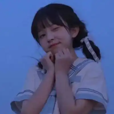 适合夏天的蓝色系头像小仙女必备哦