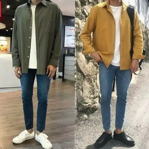 搭配参考秋季温暖系男友穿搭