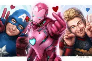 复仇者联萌泰国插画家绘出另类超级英雄