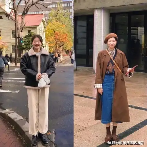 秋冬大地色系穿搭示范,简约又不失高级感,照着穿不会错