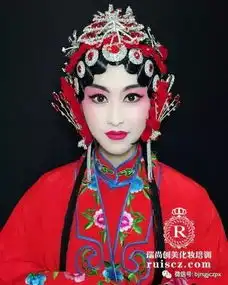 瑞尚创美影视妆面国粹韵味数戏曲,戏曲妆中俏花旦