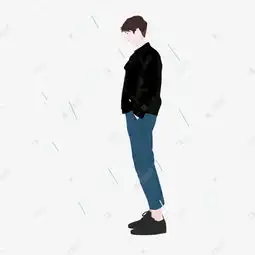 雨季上班族迷茫png图素材图片免费下载高清psd千库网图片编号10959461