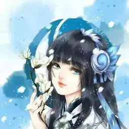 萌系情侣图片头像古风