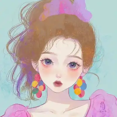 闺蜜手绘动漫绝美头像图片单人单张