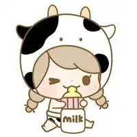 抱奶瓶敲可爱头像小孩子抱着奶瓶超可爱的头像