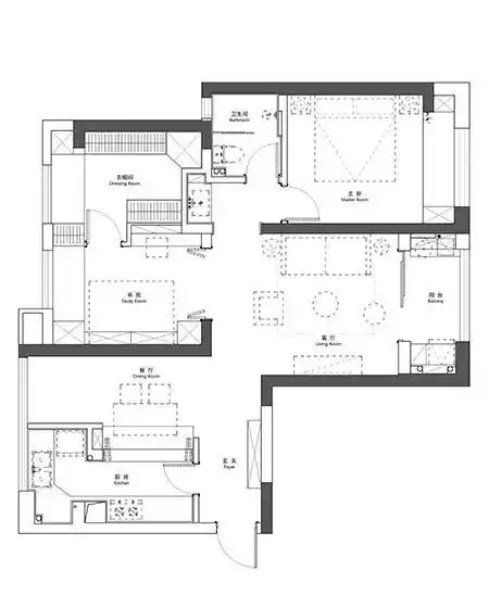 94平北欧风小两居,简约有品味