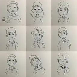 儿童卡通头像