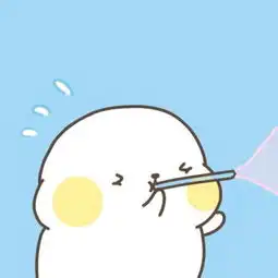 卡通情侣头像一对呆萌一左一右何其有幸这辈子遇见你