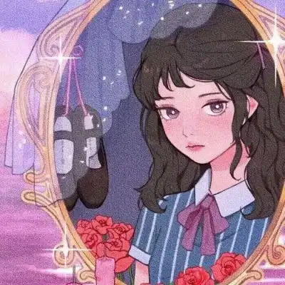 红色系头像动漫女生动漫