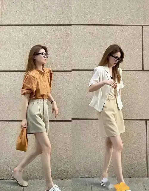 今年夏天入股不亏的3条短裤,时髦显瘦,穿出韩系女神范