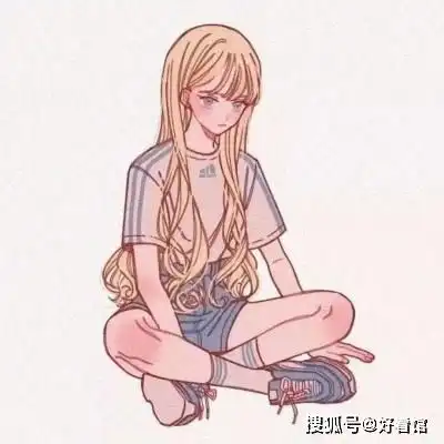 头像小清新可爱女生卡通