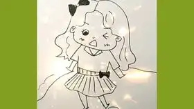 轻松学简笔画海贼王又来啦这次是乌索普哦