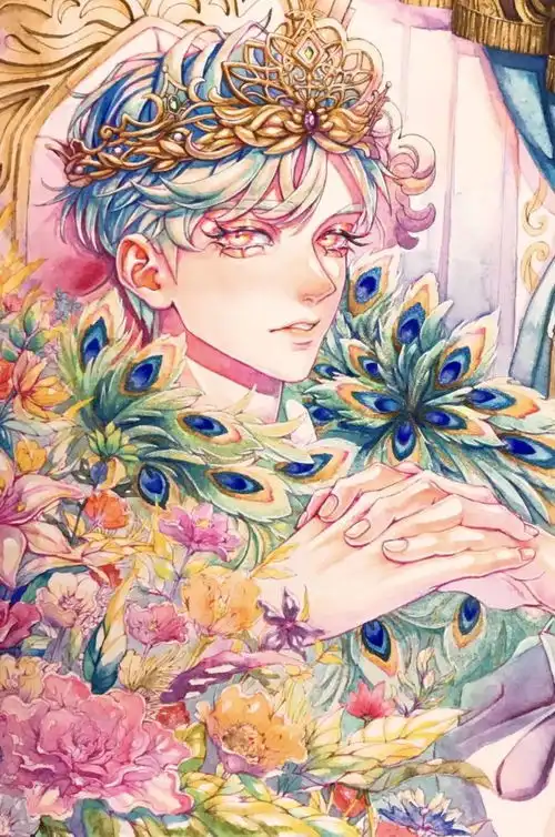 神仙画画贵族华丽王子画风动漫男生系列