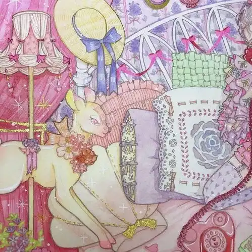 她是美少女战士的迷妹,翻看她的作品,我的脑袋只剩下少女情怀总是诗