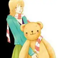 抱熊的女生头像卡通微信头像图片大全