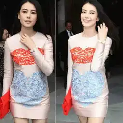 剪完锁骨发,女神们都美炸了