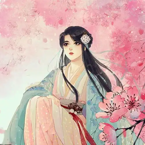 道系古风动漫头像女女生