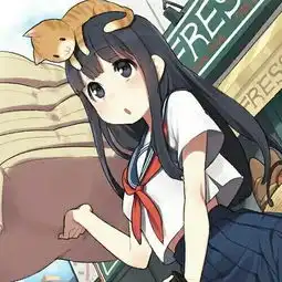 求萌系动漫女生头像