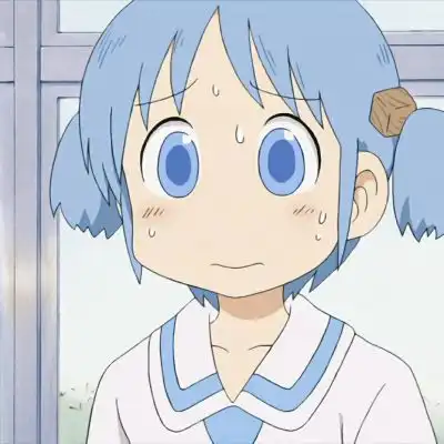 蓝色系姐妹头像卡通女头