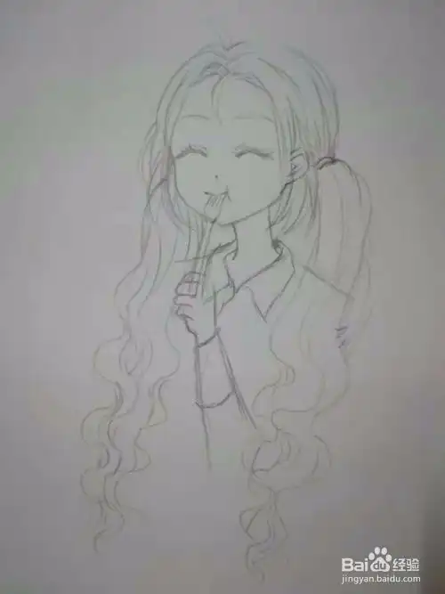 好吃动漫人物画法教程