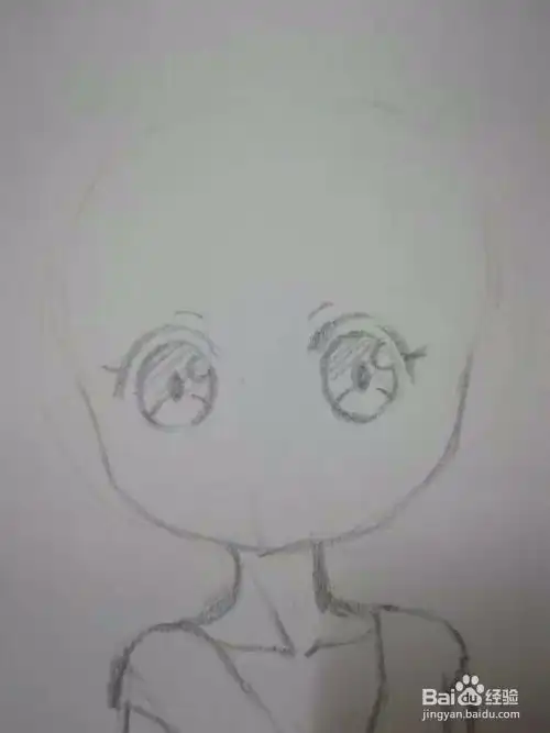 动漫人物头像画法教程仰