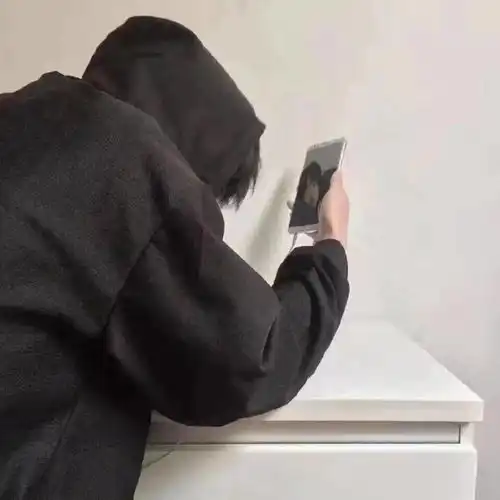 情侣头像黑色系简约情头