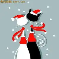 带围巾的动漫情侣头像微信头像图片大全