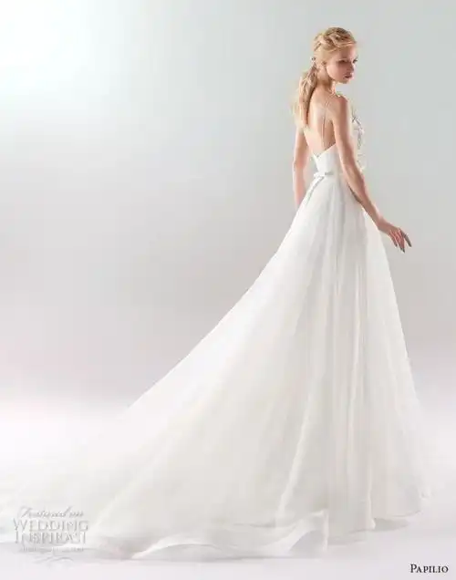 papilio2019whitewind婚纱系列精致浪漫的设