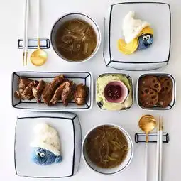 餐桌上的卡通世界,宝宝一定会喜欢