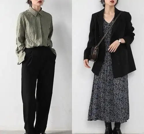 职场男女性怎么穿,好看的优雅系穿搭,简约又大方