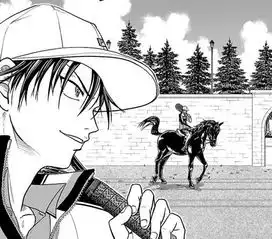 网球王子漫画惊现骑马打球龙马又添新技能