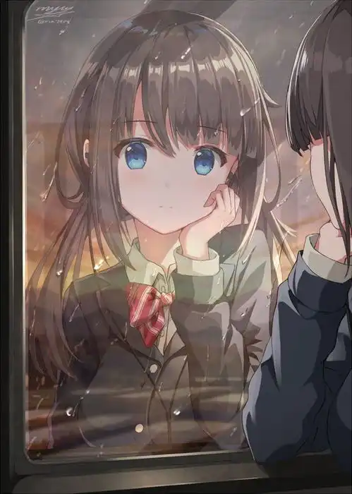 安静的少女又在想些什么少女托腮特辑