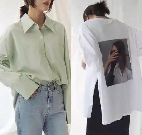 搭配参考适合平胸妹子的日常搭配