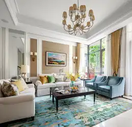 苏州仁恒观棠500平别墅装修实景