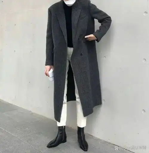 小个子不到155,当你有一件灰色大衣,就死磕4个显高高级感穿搭法