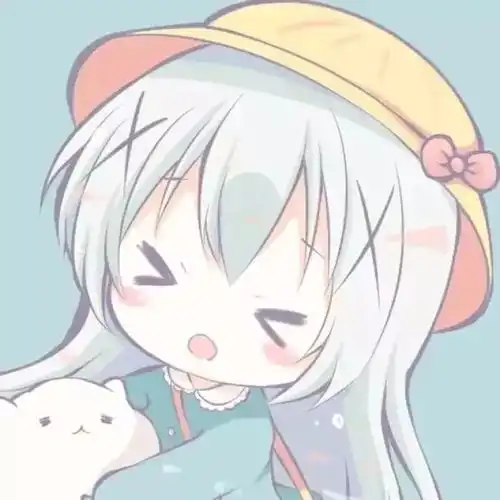 绿色系闺蜜头像一对动漫