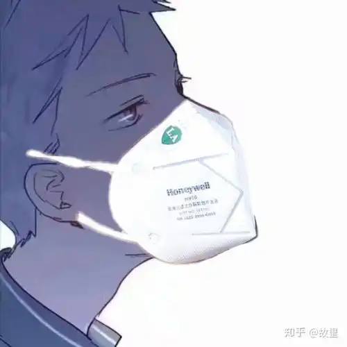 真人头像戴口罩