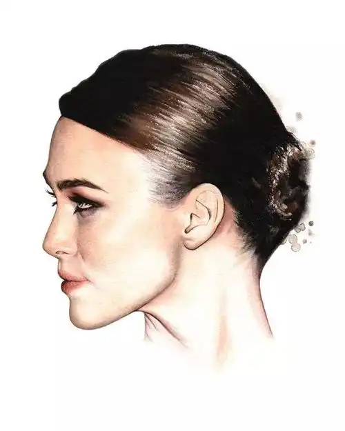 意大利画家davidemorettini知名好莱坞女星的水彩肖像画作品欣赏