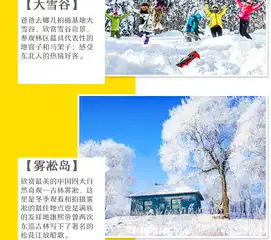 黑龙江雪乡3日2晚跟团游雪乡吉林雾凇岛纯玩独立卫浴暖炕住宿回程动车秃顶子山东北二人转大雪谷忽汗河使鹿部落雾凇岛船票