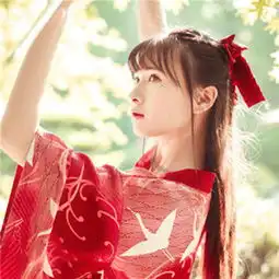 女生唯美古风长发头像2018最新只怪时间太嫉妒我们的爱情