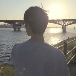 孤独黑色系头像男背影海