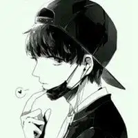 女生霸气头像戴帽子口罩黑白微信头像图片大全