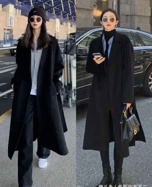 会穿大衣才是真搭配高手,瞧韩系博主的随意穿法,跟着学秋冬稳赢