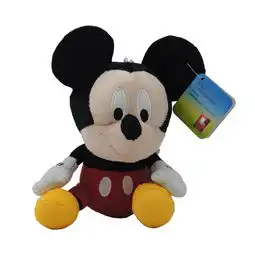 disney迪士尼可爱卡通毛绒玩具8寸玩偶米奇
