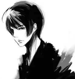 黑白系美男动漫骚年头像二次元