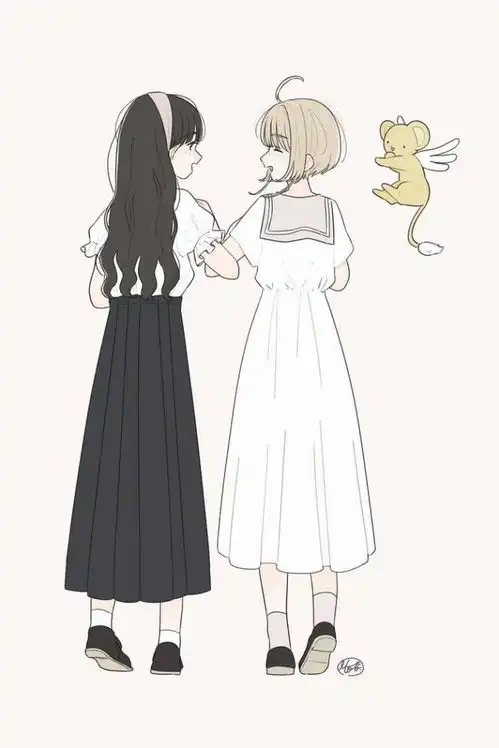 治愈系小清新手绘插画壁纸