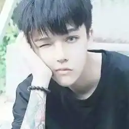 qq萌系头像男生头像真人