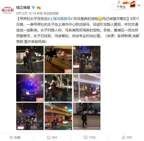 沪一女子骑马上街引热议,正确的养马方式是这样的...