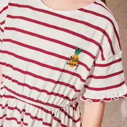 巴拉巴拉童装女童中大童夏装2018新款连衣裙淑女裙子女儿童公主裙蓝白色调0481130cm蜜芽,中国领先的进口母婴限时特卖商城