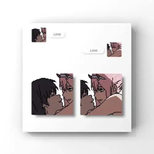 像素风情侣头像yyds